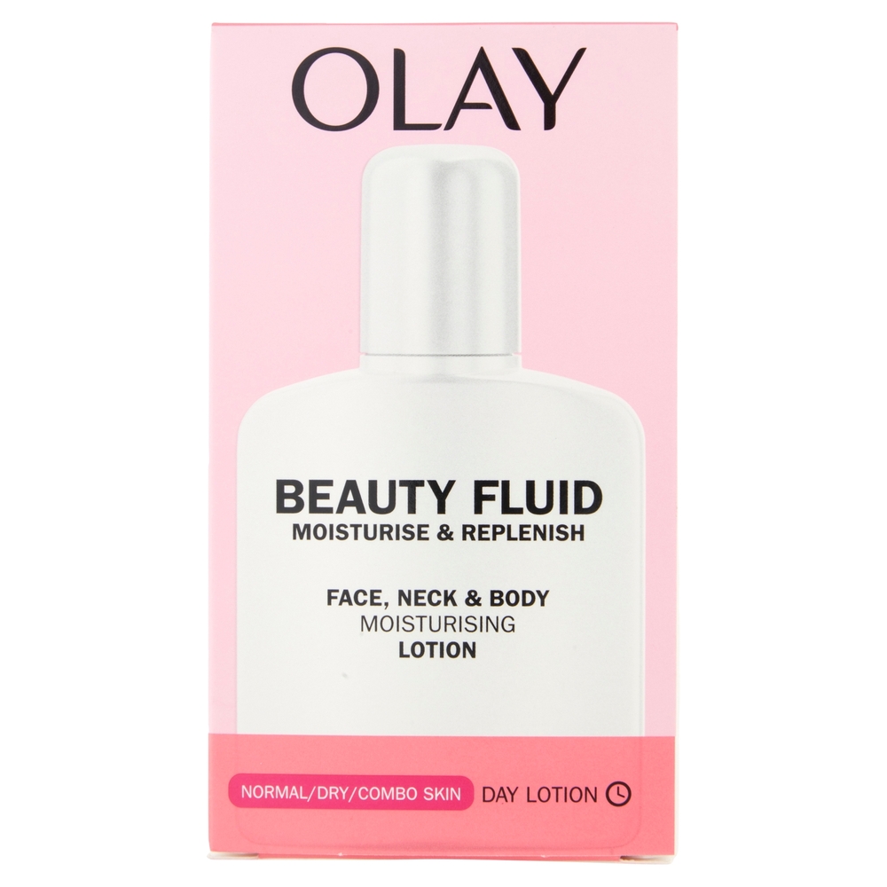 Olay Crema Viso e Corpo Beauty Fluid Lozione Idratante 100 ml
